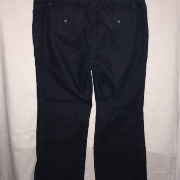 Talbots Signature Flare Bootcut Dark Wash Jeans - Picture 5 of 7